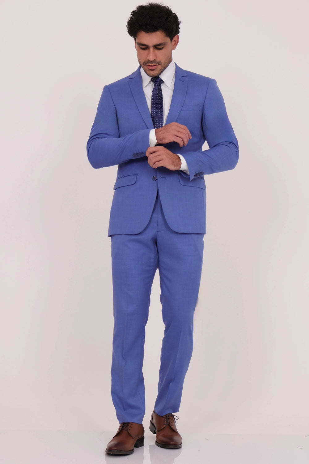 Men’s Slim Fit Two-Vent Suit with Tailored Trousers