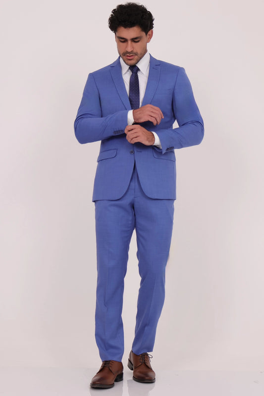 Men’s Slim Fit Two-Vent Suit with Tailored Trousers